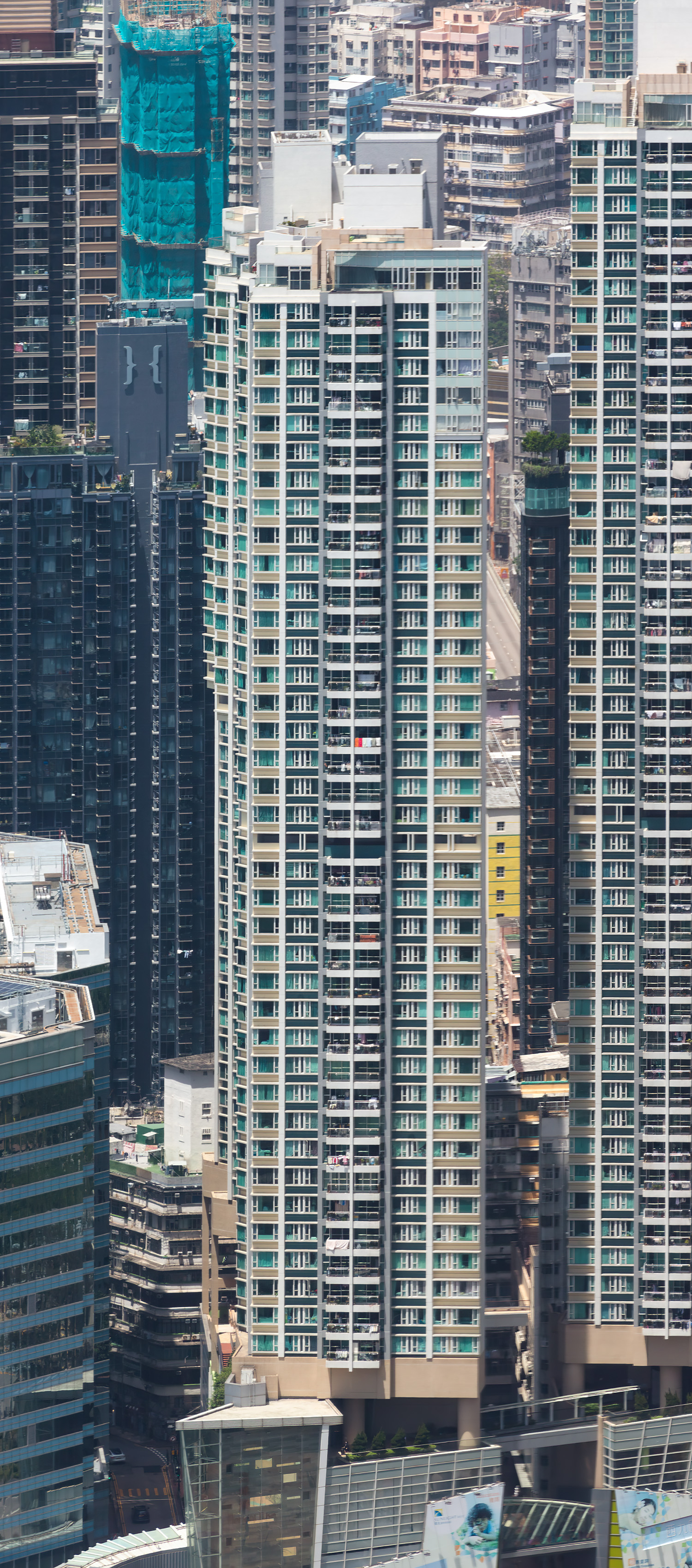 Florient Rise 1, Hong Kong - View from International Commerce Centre. © Mathias Beinling